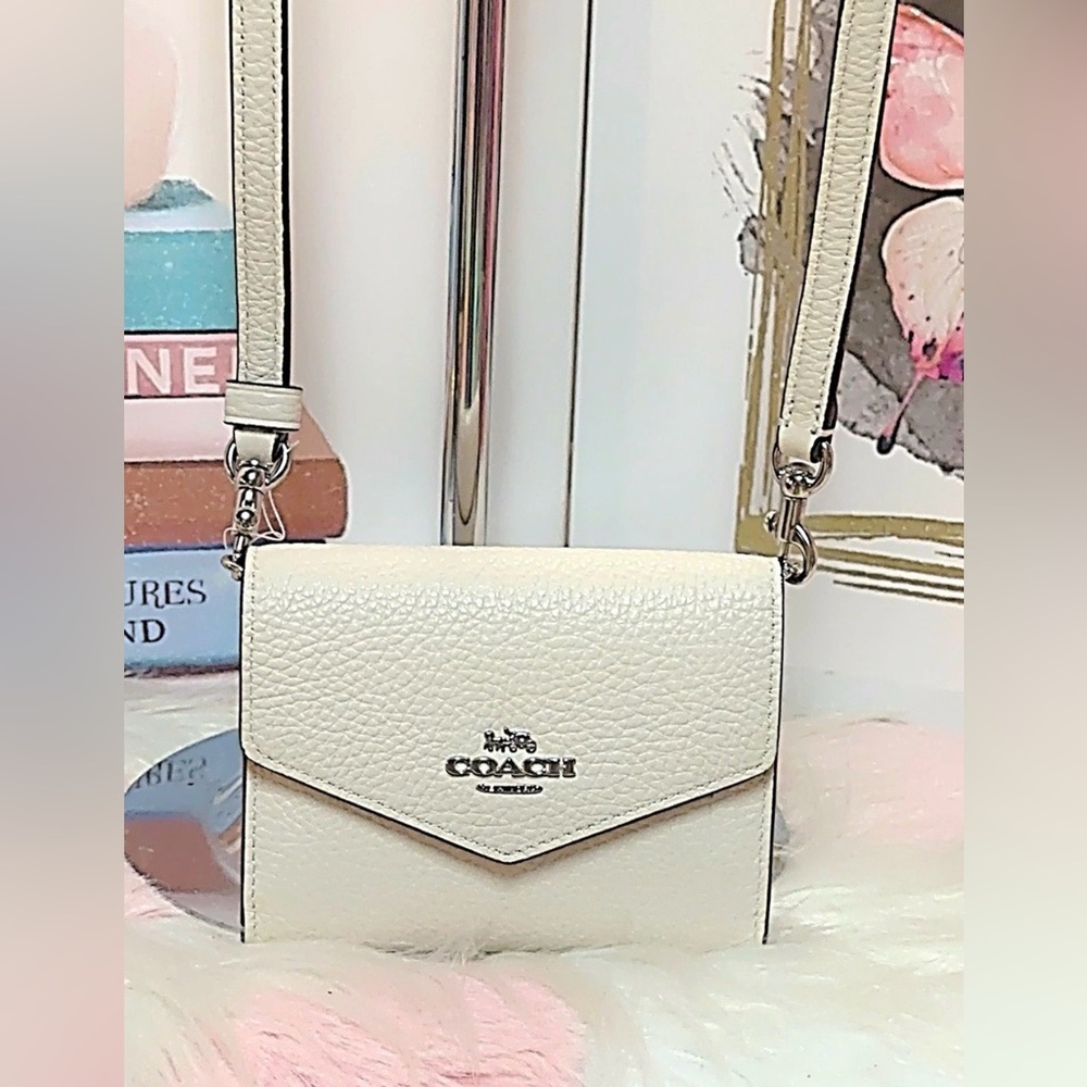 NWOT COACH Mini Leather Crossbody Bag/Wallet 😍❤️ - Picture 8 of 16